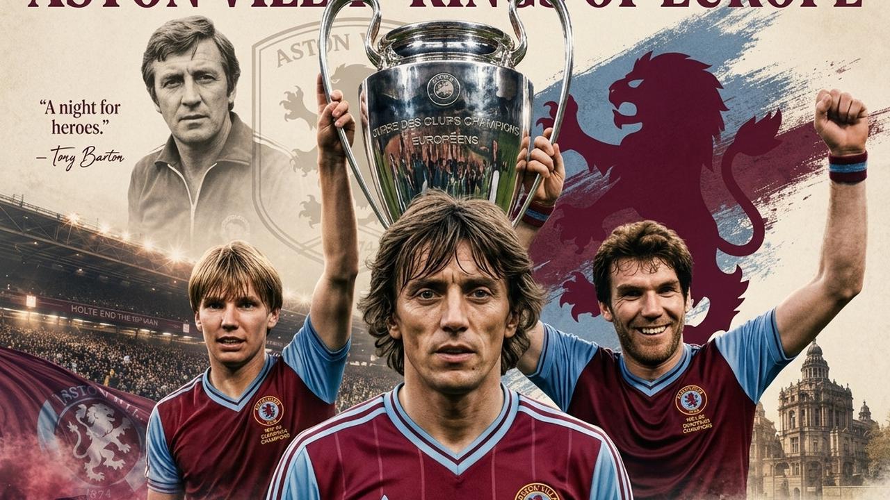 Mengenang Malam Terbesar Aston Villa: Gol Aneh Peter Withe yang Melahirkan Gelar Liga Champions 1982