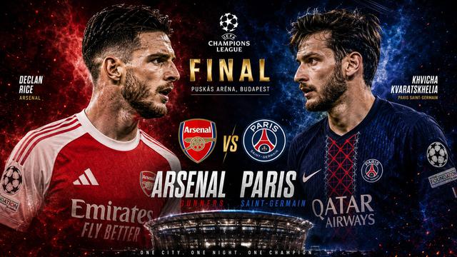 Final Liga Champions 2026 PSG vs Arsenal Siap Sajikan Duel Panas di Budapest